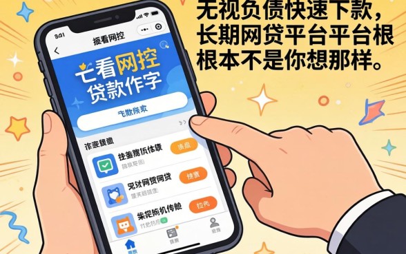 我试了那些不看风控的贷款软件，发现无视负债快速下款长期网贷的平台根本不是你想的那样